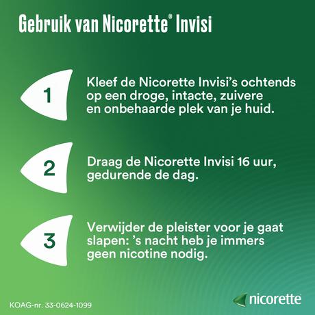 Nicorette Pleister 10 Mg Nicotine 14 Stuks