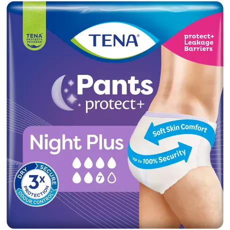 Tena Pants Night Plus Extra Large 10 Stuks