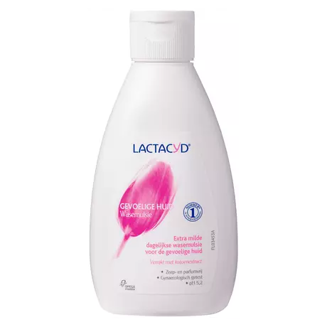 Lactacyd Gevoelige Huid Wasemulsie 200 ML