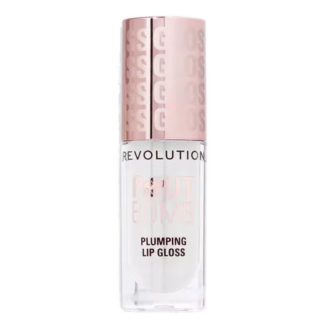 Revolution Pout Bomb Plumping Gloss Glaze Clear