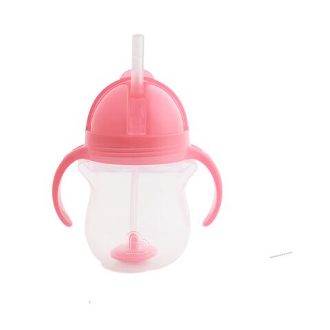 Munchkin Cl Lock Tip & Sip Beker Pink 1 Stuks