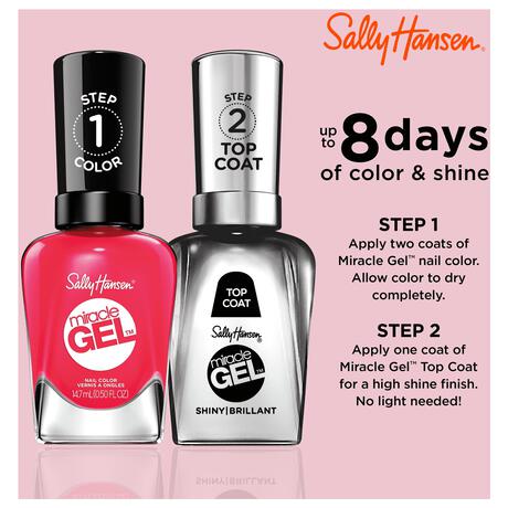 Sally Hansen Miracle Gel Nagellak - 220 Pink Tank