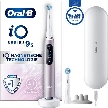 Oral-B iO 9s Rose Quartz Elektrische Tandenborstel