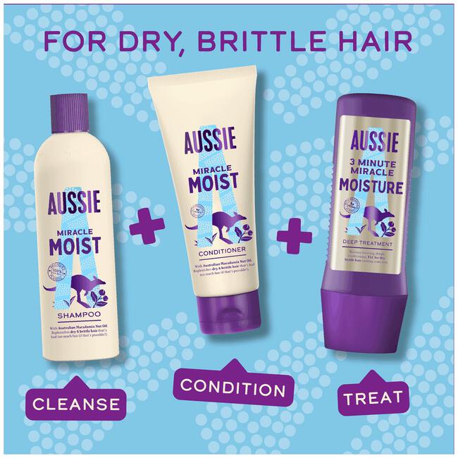 Aussie Hydrate Miracle Shampoo 300 ML