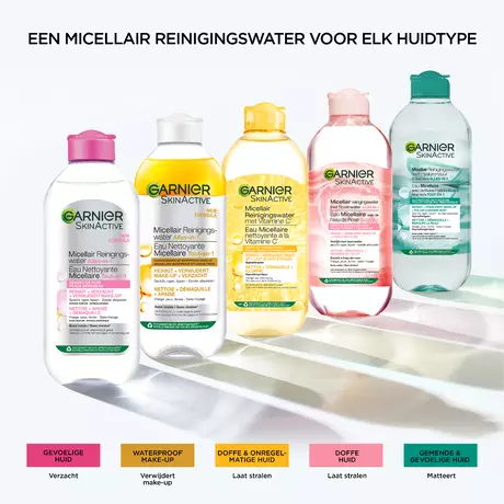 Garnier SkinActive Micellair Reinigingswater in Olie 400 ML