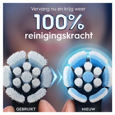 Oral-B iO Gentle Care Opzetborstels Zwart 2 Stuks