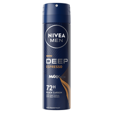 NIVEA MEN Deep Black Carbon Espresso Deodorant Spray 150 ML