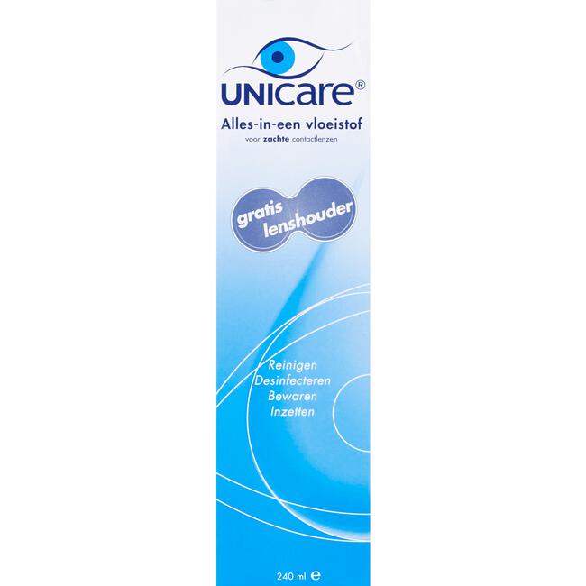Unicare Alles-in-1 Vloeistof voor Zachte Contactlenzen