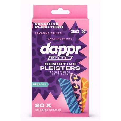 Dappr Sensitive Savanne Pleisters 20 stuks