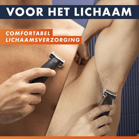 Gillette Fusion One Hybrid Trimmer & Scheerapparaat