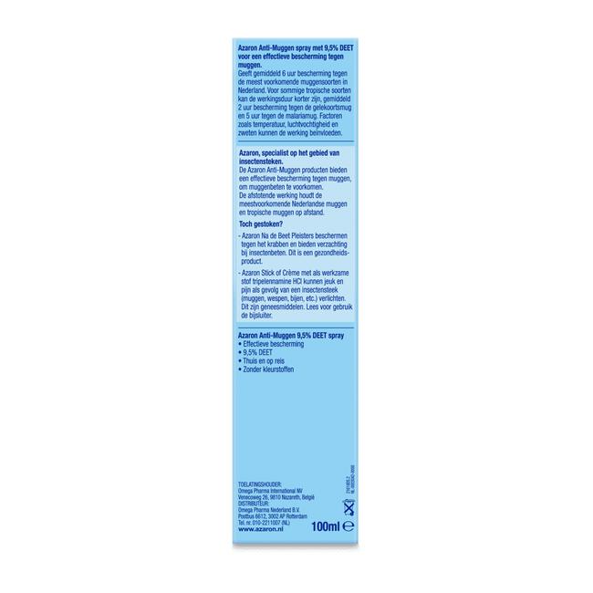 Azaron Anti-Muggen 9,5% DEET 100 ML