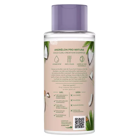 Andrélon Pro Nature Coco Curl Creation Shampoo 400 ML