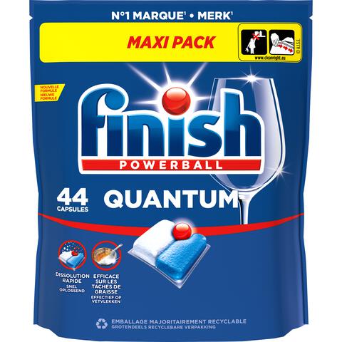 Finish Quantum All In One Regular vaatwastabletten 44 capsules