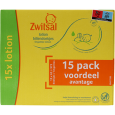 Zwitsal Lotion Billendoekjes 15 x 65 Stuks