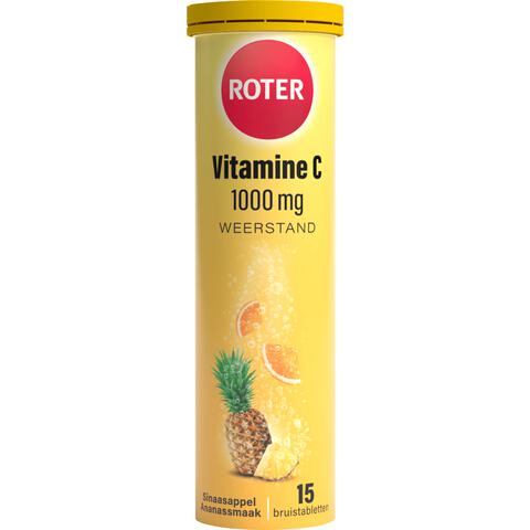 Roter Vitamine  C1000 mg Sinaasappel-Ananas bruistabletten 15 stuks