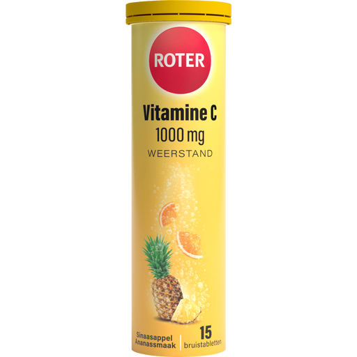 Roter Vitamine C 1000 MG Sinaasappel Ananas Bruistabletten 15 stuks