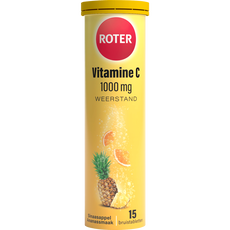 Roter Vitamine  C1000 mg Sinaasappel-Ananas bruistabletten 15 stuks