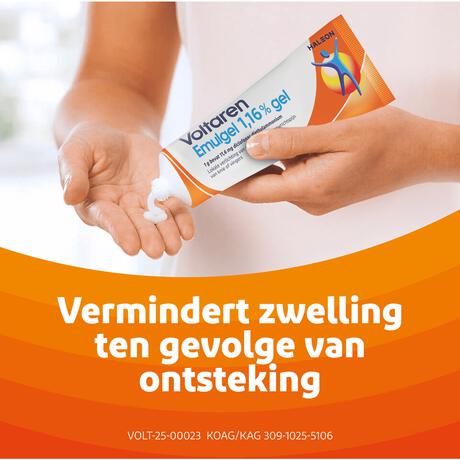 Voltaren Emulgel 1,16% (diclofenac) Bij Gewrichtspijn In Knie En Vinger 180 GR