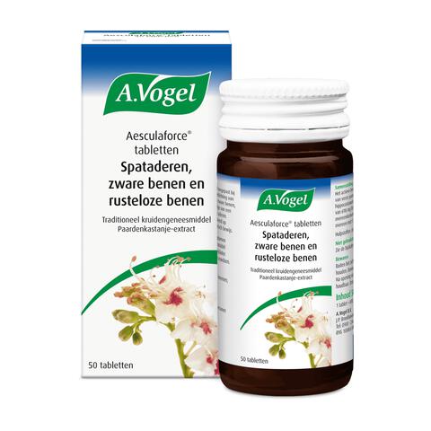 A.Vogel Aesculaforce bij Spataderen & Zware Benen tabletten 50 stuks