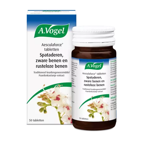 A.Vogel Aesculaforce bij Spataderen & Zware Benen tabletten 50 stuks