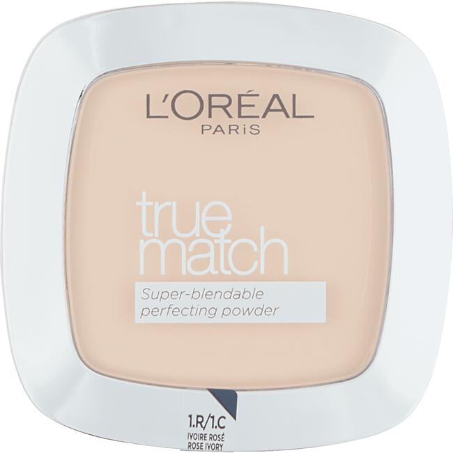 L'Oréal Paris Make-Up Designer True Match Poeder C1 Rose Ivory 9 GR