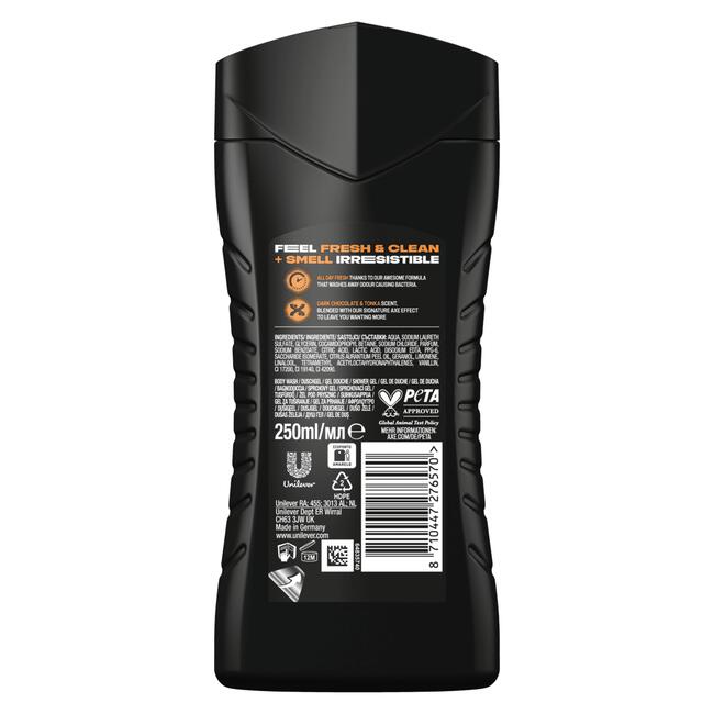 Axe Dark Temptation 3-in-1 Douchegel 250 ML