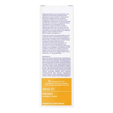NIVEA SUN Gezichtszonnecrème Sensitive SPF50 50 ML