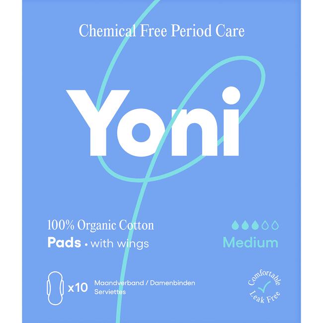 Yoni Maandverband Medium Biologisch Katoen