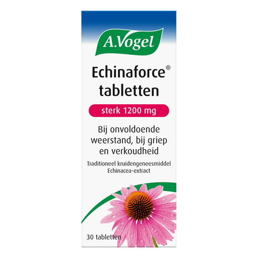 A.Vogel Echinaforce Bij Onvoldoende Weerstand En Griep Tabletten 30 stuks