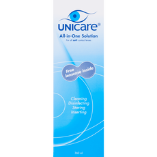 Unicare Alles-in-een Vloeistof Voor Zachte Contactlenzen