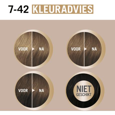 Schwarzkopf Creme Supreme Haarkleuring 7-42 Nude Beige Donkerblond