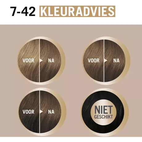 Schwarzkopf Creme Supreme Haarkleuring 7-42 Nude Beige Donkerblond