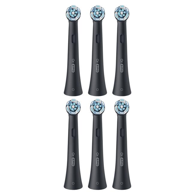 Oral-B iO Ultimate Clean Opzetborstels Zwart 6 Stuks