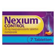 Nexium Control 7 Tabletten Voor brandend maagzuur