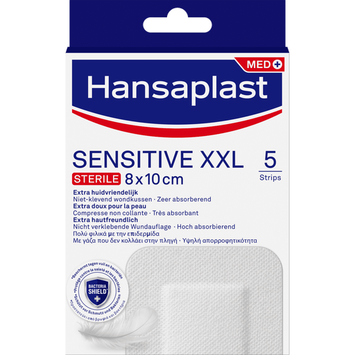 Hansaplast Sensitive XXL Eilandpleister 5 stuks