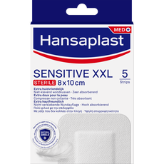 Hansaplast Sensitive XXL Eilandpleister 5 stuks