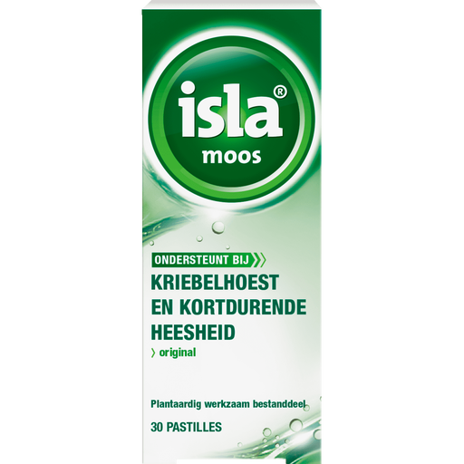 isla moos Kriebelhoest Pastilles 30 stuks
