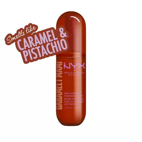 NYX Professional Makeup Hair & Body Fragrance Mist Caramelt Mami 80 ML