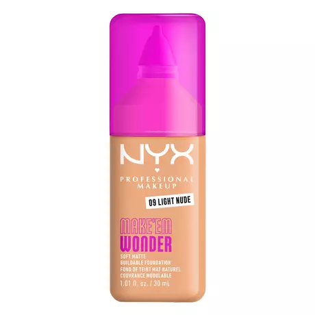 NYX Professional Makeup Make 'EM Wonder Foundation 09 Light Nude