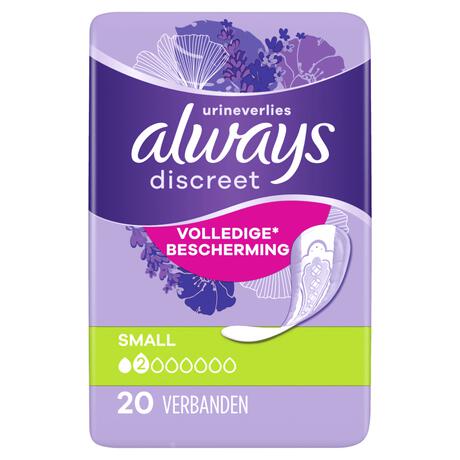 Always Discreet Incontinentieverband Small