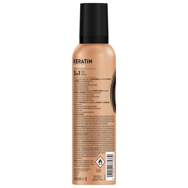 Syoss Keratin Haarmousse 250 ML