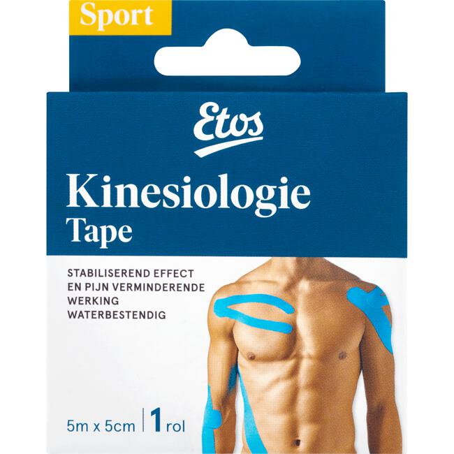 Dubbelzinnigheid blootstelling onbekend Etos Kinesiologie Sporttape 5 M x 5 CM 1 EA | Etos