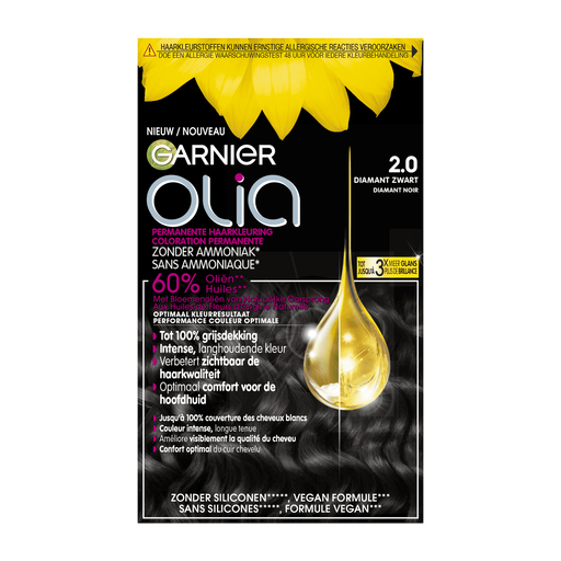 Garnier Olia Permamente Haarverf 2.0 Black Diamond