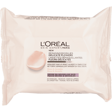 L'Oréal Paris Flower Wipes Reinigingsdoekjes 25 Stuks