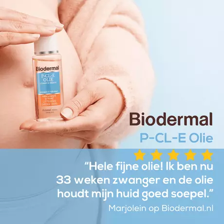 Biodermal P-CL-E Olie Huidverzorging bij Striae, Littekens en Droge Huid 75ML