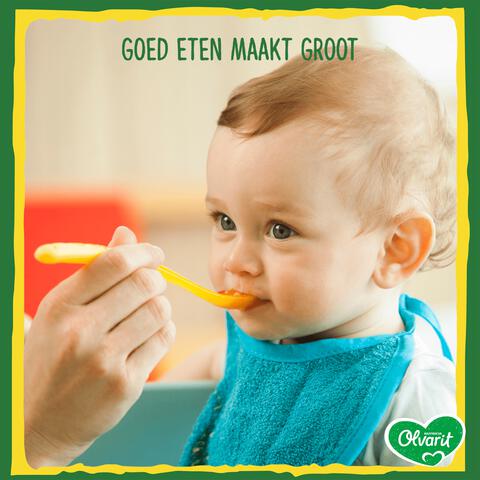 Olvarit Wortel Kip Rijst Babyhapje 6+ maanden 200 GR