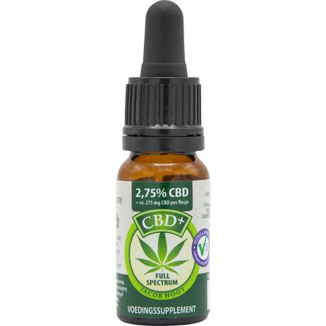 Jacob Hooy CBD Plus Olie 2,75% 10 ML
