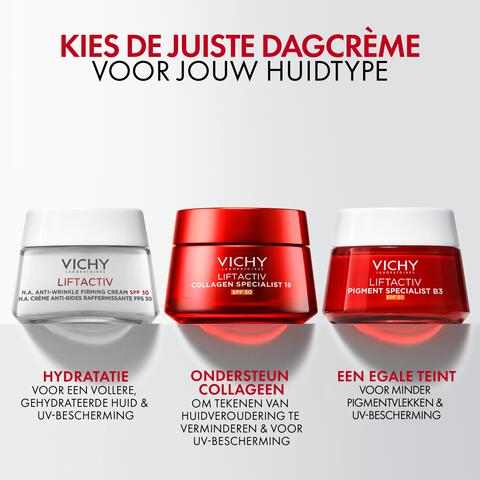 Vichy Liftactiv Collagen Specialist 16 Dagcrème SPF50 Navulling 50 ML