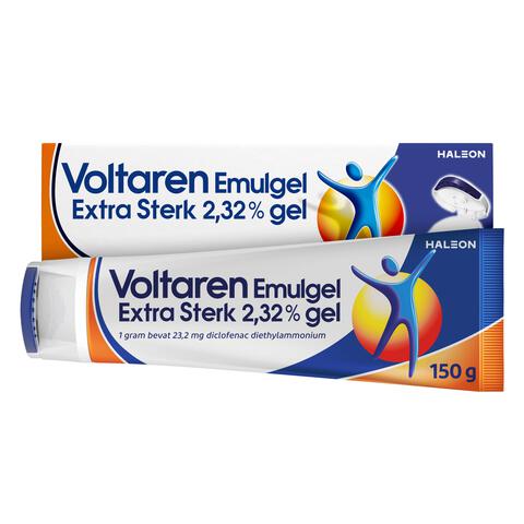 Voltaren Emulgel Extra Sterk 2,32% Diclofenac Spier Gewrichtspijn 150 gram