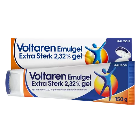 Voltaren Emulgel Extra Sterk 2,32% Diclofenac Spier Gewrichtspijn 150 gram